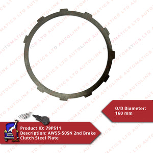 AW55-50SN 2nd Brake Clutch Steel Plate