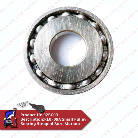 RE0F09A Small Pulley Bearing Stepped Bore Murano